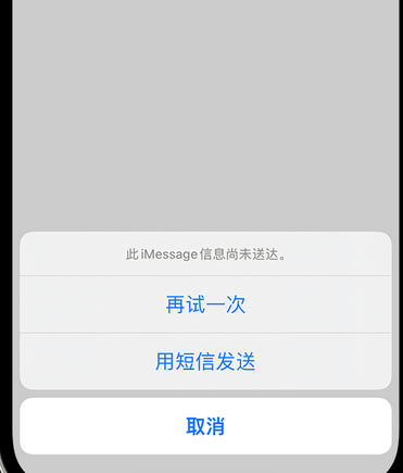 庆元apple维修iPhone上无法正常发送iMessage信息