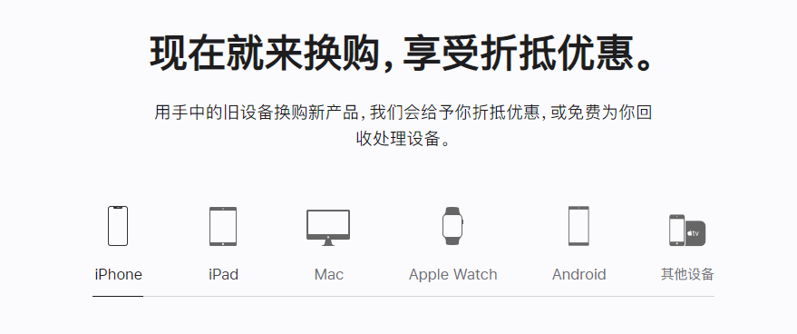 庆元苹果手机维修分享iPhone以旧换新的去处 