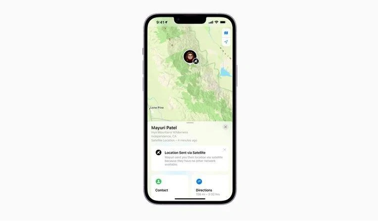 庆元苹果14维修分享iPhone14系列中 FindMy功能通过卫星分享位置方法教程 