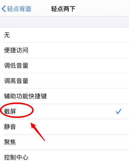 庆元苹果手机维修分享iPhone12如何启用双击截屏 